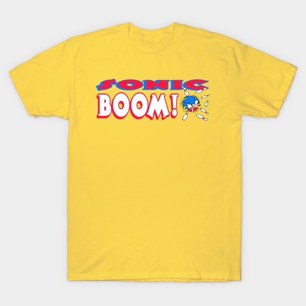 Sonic Boom T-Shirt by BradyRain